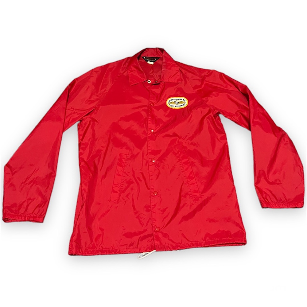 Vintage Pla-Jac Dunbrooke Aircraft Nylon Snap Jacket